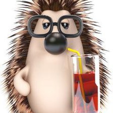 Схема вышивки «ежик»