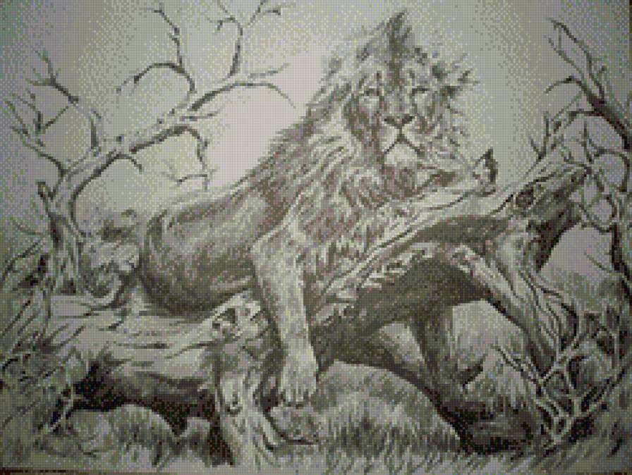 лев - лев, кошки - предпросмотр