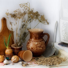 Схема вышивки «Натюрморт  для кухни»