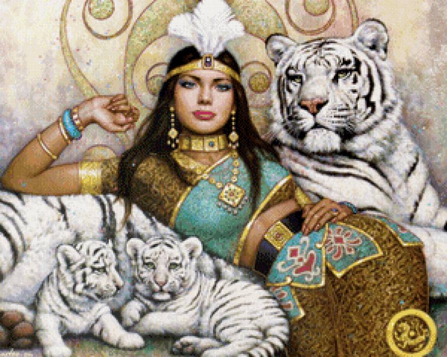 женщина  богиня - предпросмотр