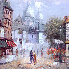 Схема вышивки «Прогулка»