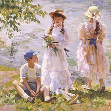 Схема вышивки «Лето»