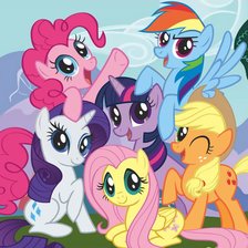 Схема вышивки «My little pony»
