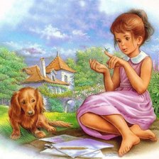 Схема вышивки «иллюстрации»