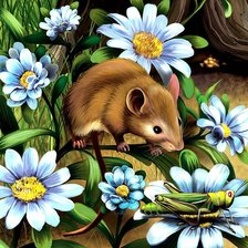 Схема вышивки «Удивительный мир»