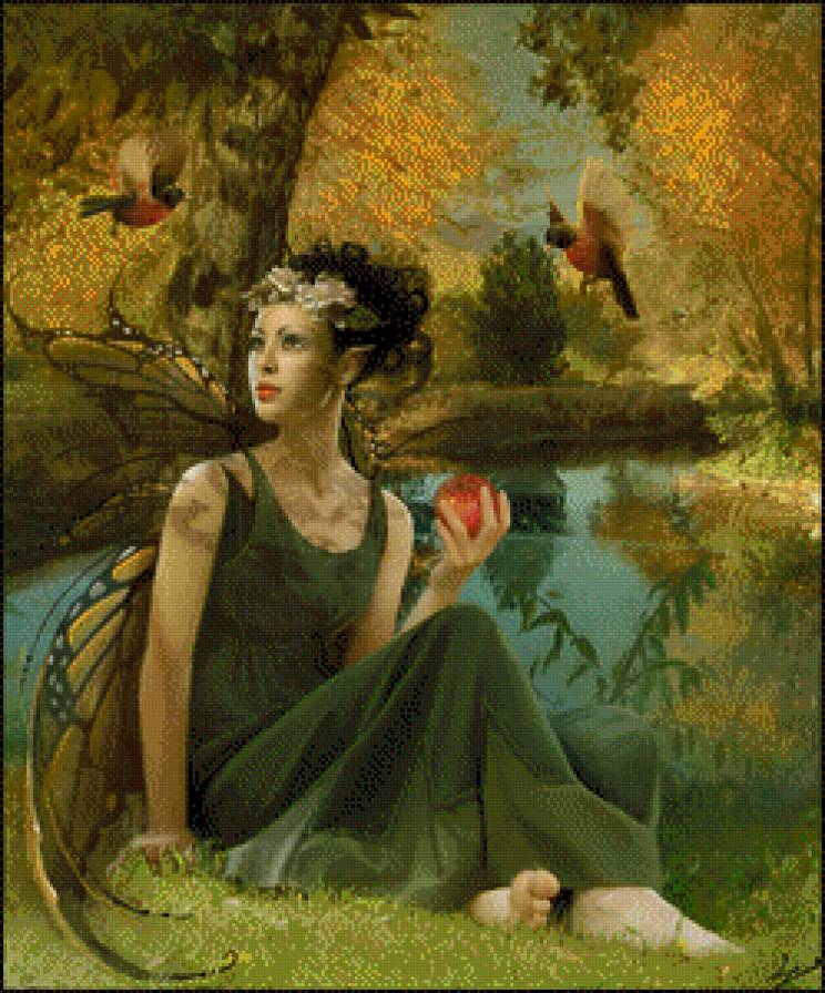 Эльфийка - предпросмотр