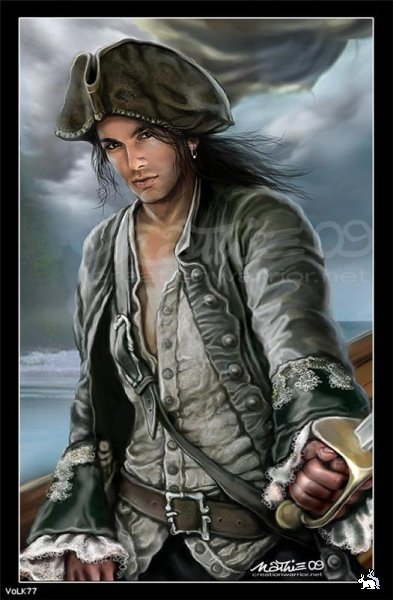 Пират - фэнтези, парень - оригинал