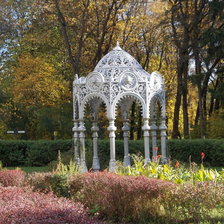 Схема вышивки «беседка»