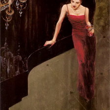 Схема вышивки «парные картины "у рояля"»