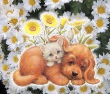 Схема вышивки «малыши»