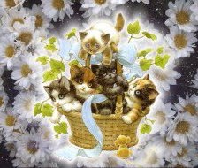 Схема вышивки «малыши»