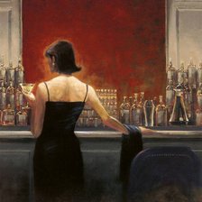 Схема вышивки «парные картины "у барной стойки"»