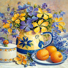 Схема вышивки «Натюрморт»