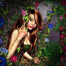 Схема вышивки «эльф»