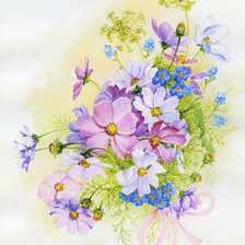 Схема вышивки «нежность»