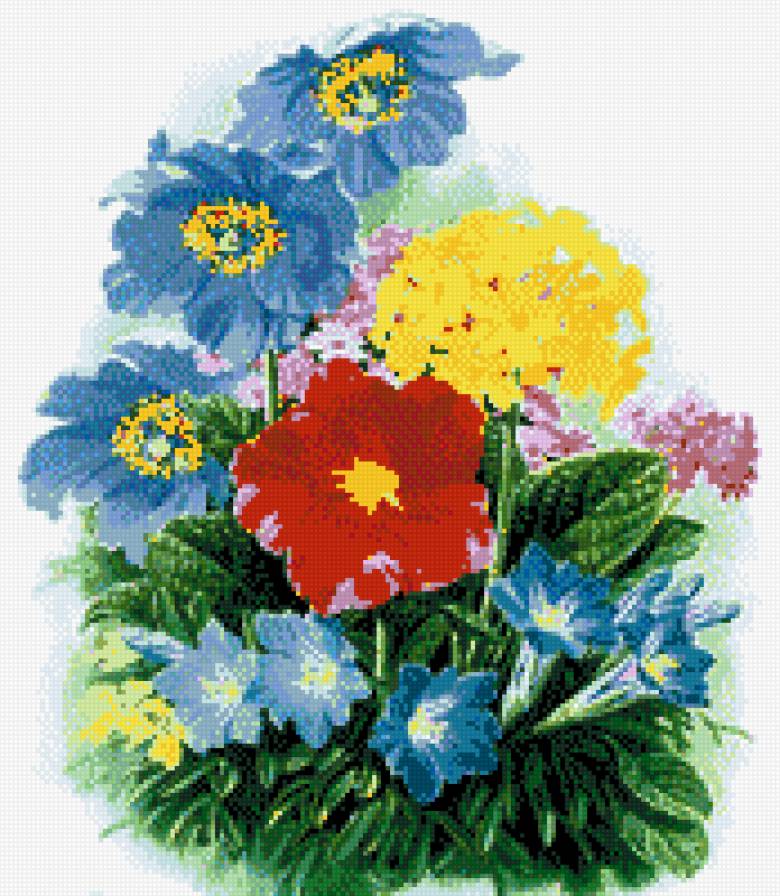 весеннее настроение - букет, цветы - предпросмотр