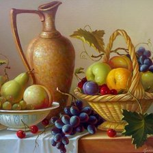 Схема вышивки «Фруктовый натюрморт»