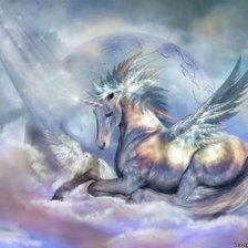 Схема вышивки «Серия "Единороги"»