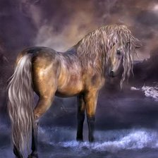 Схема вышивки «Серия "Кони"»