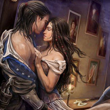 Схема вышивки «свидание»