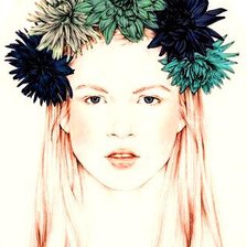 Схема вышивки «Девушка 3 ( Emma Leonard)»