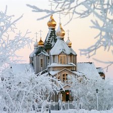 Схема вышивки «зимняя сказка»