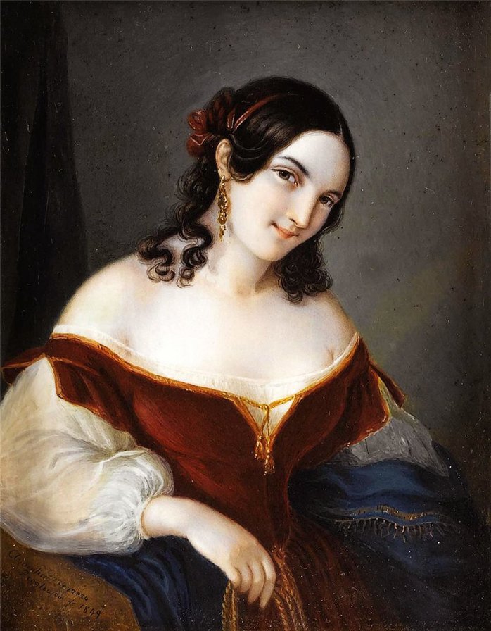 юная красавица - красота женщины - оригинал