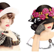 Схема вышивки «красотки»