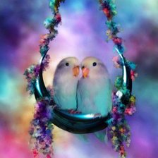 Схема вышивки «Серия "Птицы"»