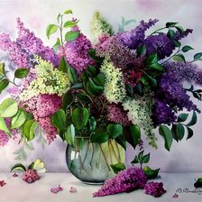 букет сирени