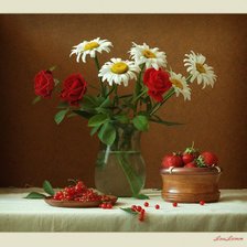 Натюрморт с цветами