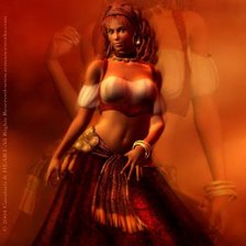 Схема вышивки «Укротительница»