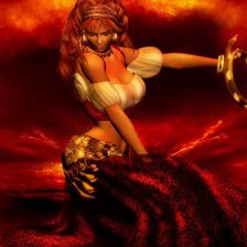 Схема вышивки «Танец»