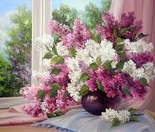 Схема вышивки «Весенний букет»