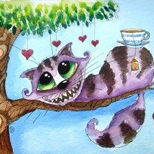 Влюбленный чеширский кот
