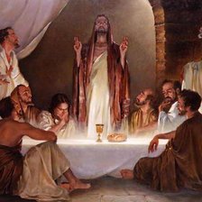 Схема вышивки «тайная вечеря»