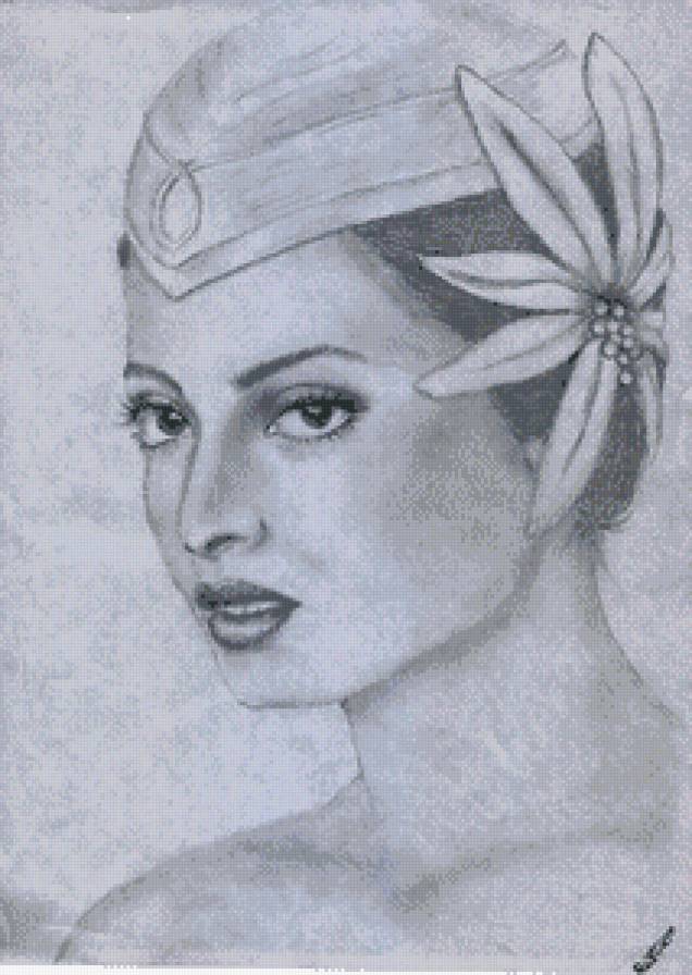 Рисунок3 - актриса, карандаш, девушка, портрет - предпросмотр