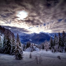 Схема вышивки «серия "зима"»