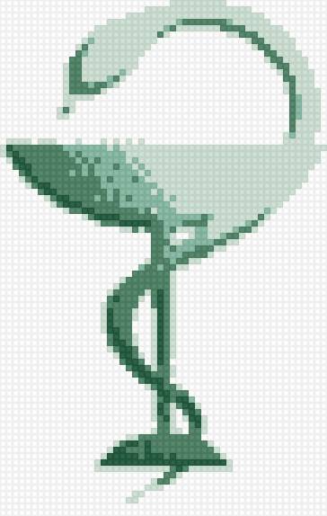 Змея и чаша - чаша, змея, медицина - предпросмотр