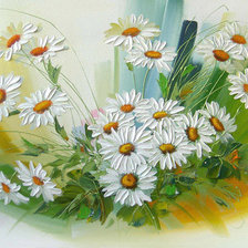 Букет ромашек