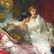 Схема вышивки «Между танцами»