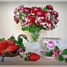 Схема вышивки «Сочный натюрморт»