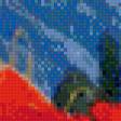 Предпросмотр схемы вышивки «Горный пейзаж» (№460075)