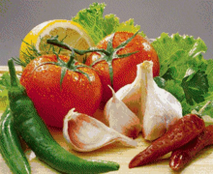 Для кухни - овощи, натюрморт - предпросмотр