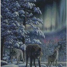 Схема вышивки «аура зимы3»