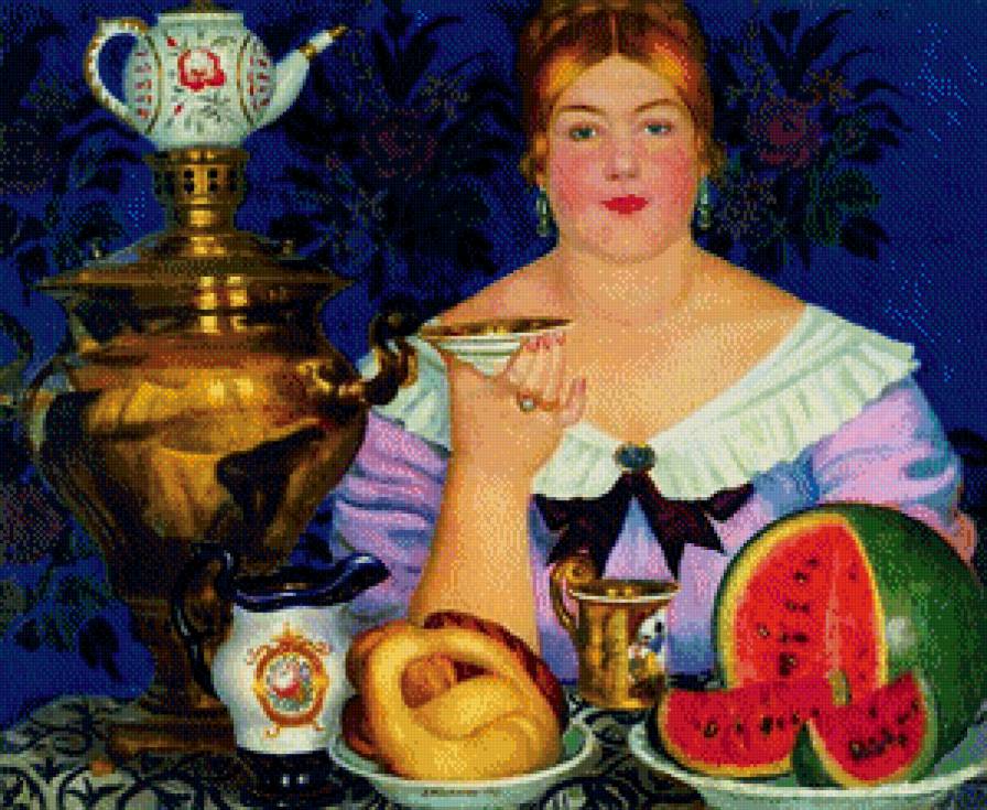 для кухни - чай кухня самовар чаепитие - предпросмотр