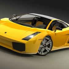 Схема вышивки «желтая гоночная машина»