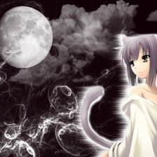 Схема вышивки «киска»