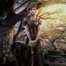 Схема вышивки «волчье сердце»