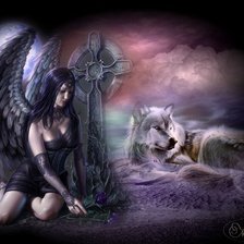 Схема вышивки «вечная память»